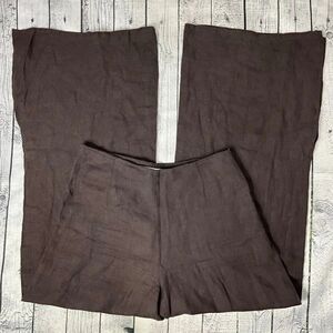 SARAH PACINI 100% Linen Pants